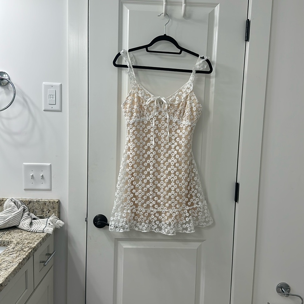 White dress